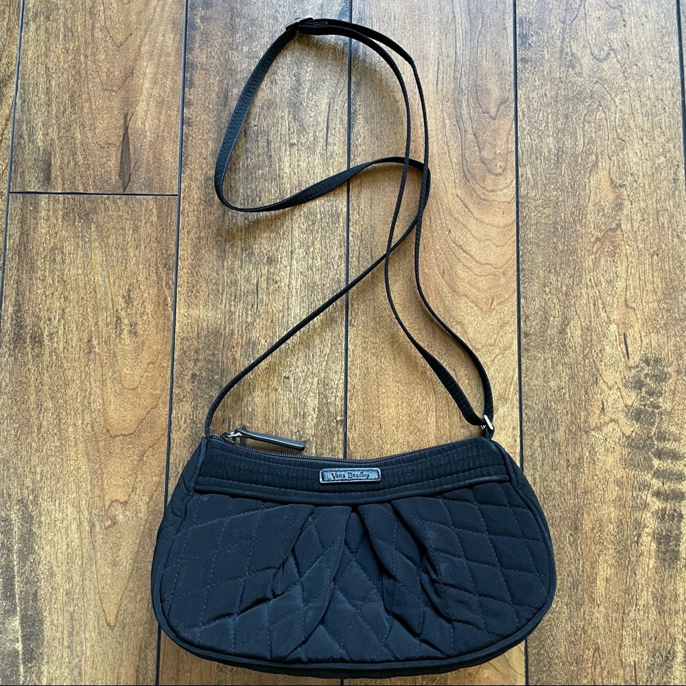 Vera Bradley Frannie Small Crossbody (black)